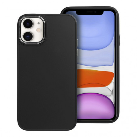 Apple iPhone 11 Coque FRAME Élégant  Noir