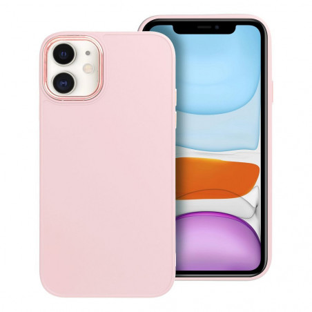 Apple iPhone 11 Coque FRAME Élégant  Rose poudré
