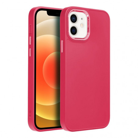 Apple iPhone 12 Pro Coque FRAME Élégant  Magenta