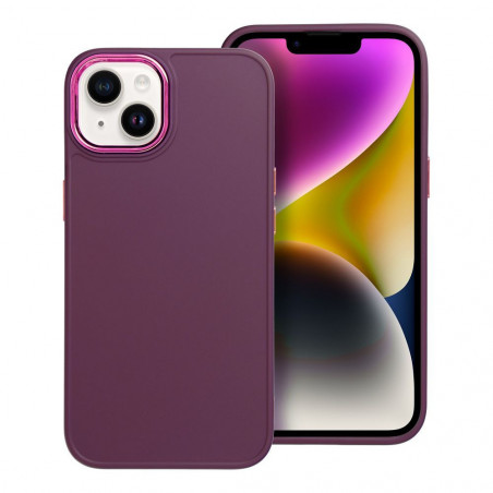 Apple iPhone 14 Coque FRAME Élégant  Violet (Purple)