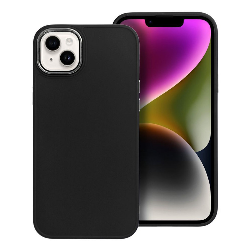 Apple iPhone 14 Plus Coque FRAME Élégant  Noir