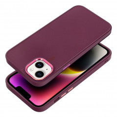 Apple iPhone 14 Plus Coque FRAME Élégant  Violet (Purple)