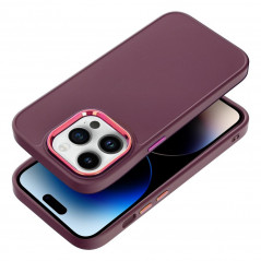 Apple iPhone 14 Pro Coque FRAME Élégant  Violet (Purple)