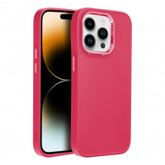 Apple iPhone 14 Pro Coque FRAME Élégant  Magenta