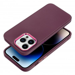 Apple iPhone 14 Pro Max Coque FRAME Élégant  Violet (Purple)