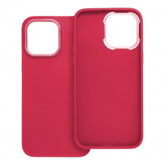 Apple iPhone 14 Pro Max Coque FRAME Élégant  Magenta