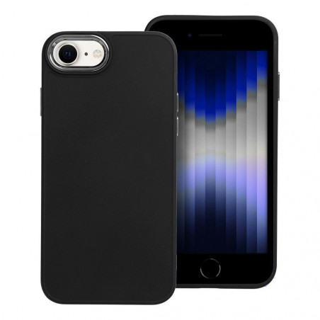 Apple iPhone SE 2020 Coque FRAME Élégant  Noir