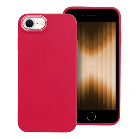 Apple iPhone SE 2022 5G Coque FRAME Élégant  Magenta