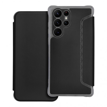 Samsung Galaxy S22 Ultra Portefeuilles Piano Book Noir