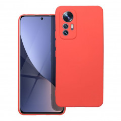 XIAOMI 12 Lite Coque Silicone Élégant  Pêche