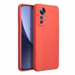 XIAOMI 12 Lite Coque Silicone Élégant  Pêche