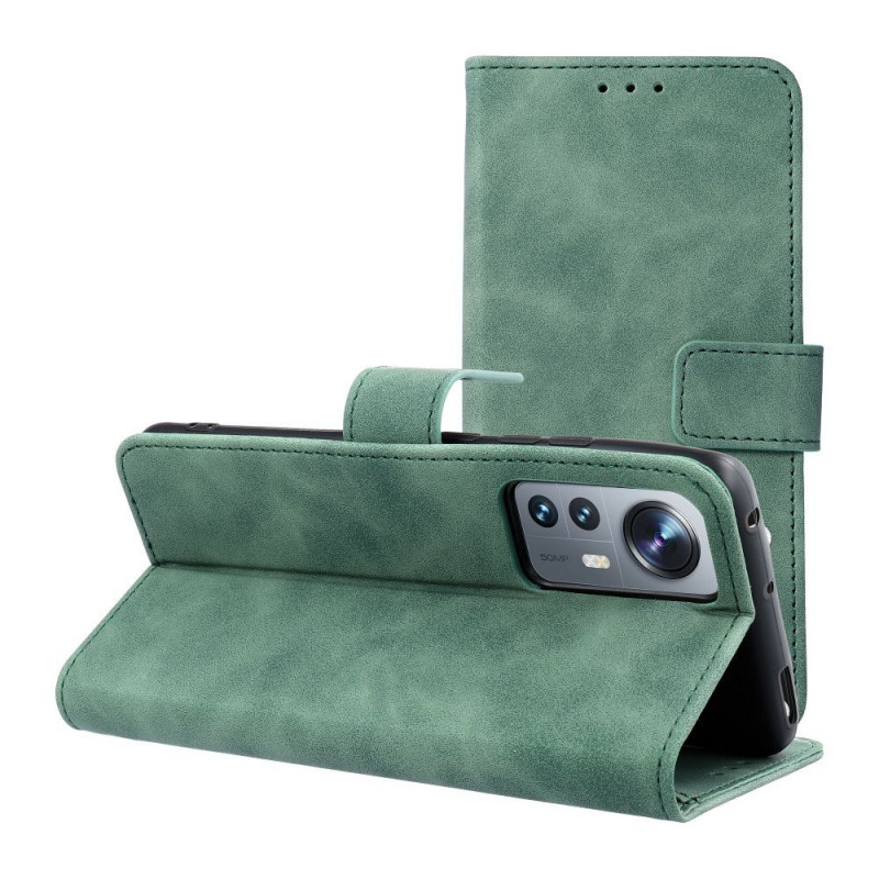 XIAOMI 12 Lite Portefeuilles TENDER Book Vert