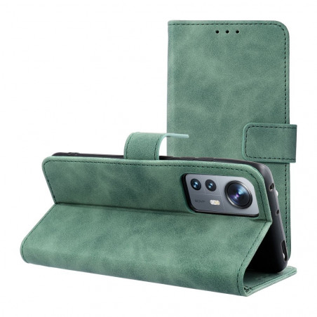 XIAOMI 12 Lite Portefeuilles TENDER Book Vert