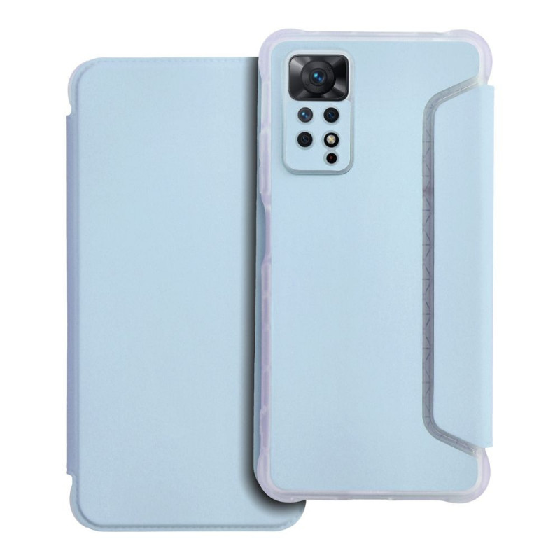 XIAOMI Redmi Note 11 Pro 5G Portefeuilles Piano Book Bleu clair