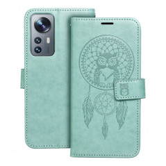 XIAOMI 12 Lite Portefeuilles MEZZO Book Capteurs de rêve  Vert