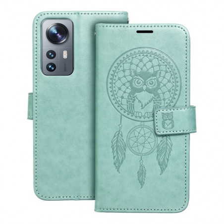 XIAOMI 12 Lite Portefeuilles MEZZO Book Capteurs de rêve  Vert