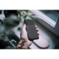Samsung Galaxy A12 Coque Carbon premium Élégant  Noir