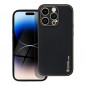 Apple iPhone 14 Pro Coque Leather Noir