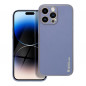 Apple iPhone 14 Pro Max Coque Leather Bleu