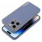Apple iPhone 14 Pro Max Coque Leather Bleu