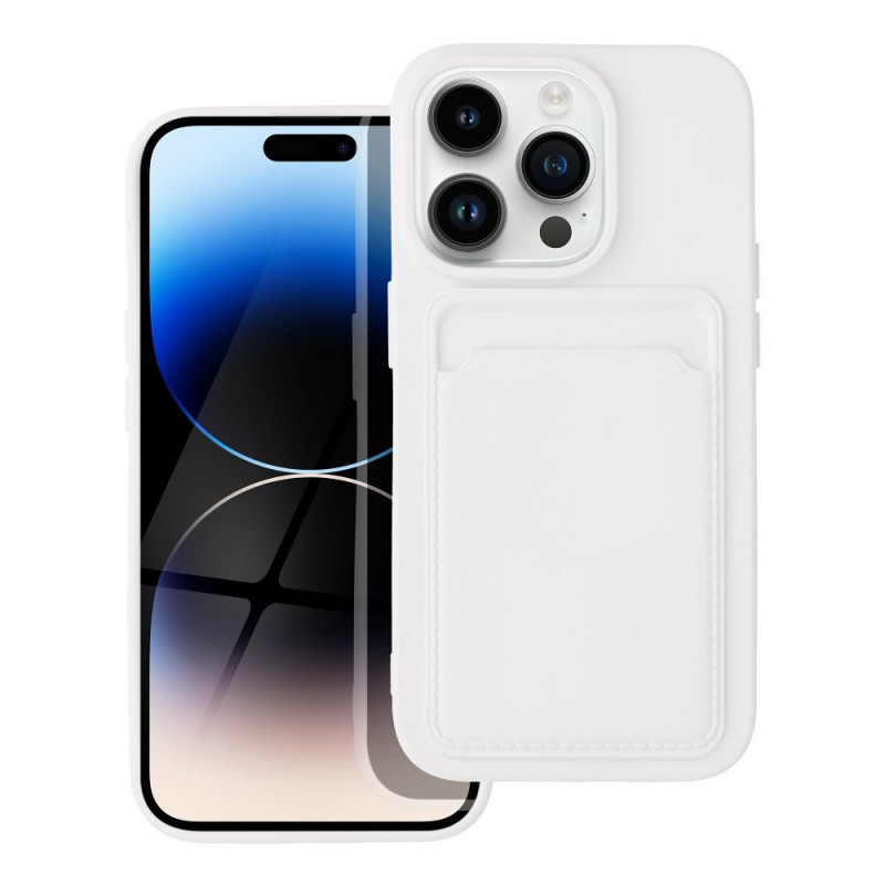 Apple iPhone 14 Pro Coque Card Blanc