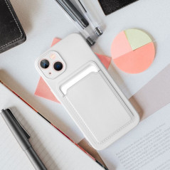 Apple iPhone 14 Pro Coque Card Blanc