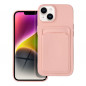 Apple iPhone 14 Coque Card Rose