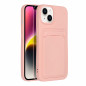 Apple iPhone 14 Coque Card Rose