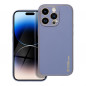 Apple iPhone 14 Pro Coque Leather Bleu