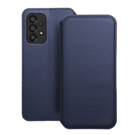 Samsung Galaxy A33 Portefeuilles Dual Pocket book Marine