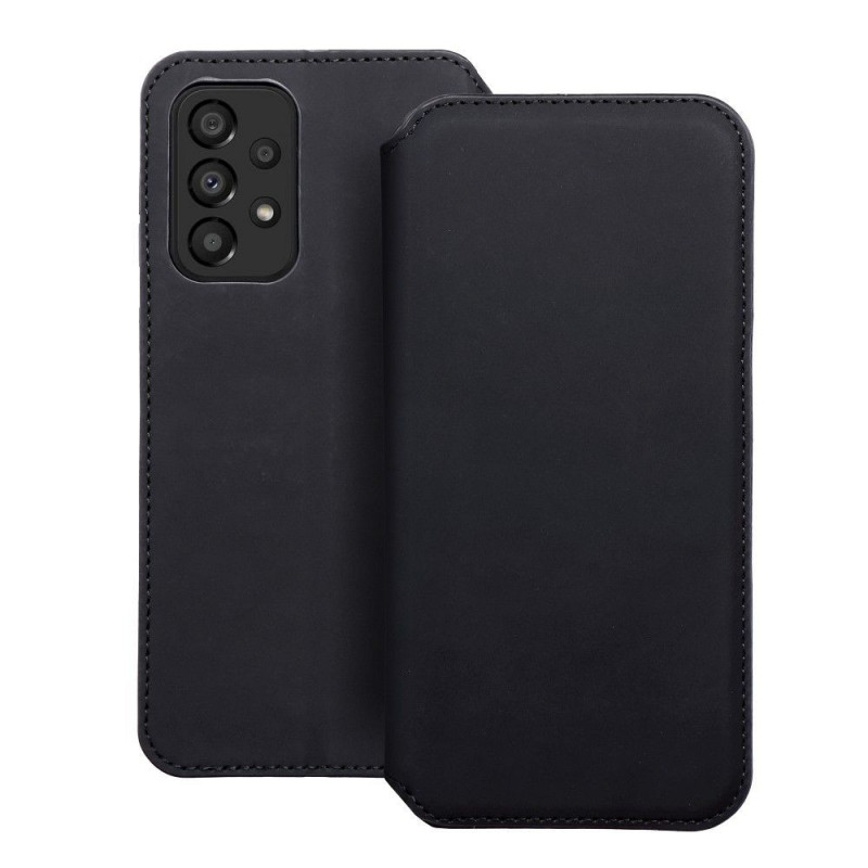 Samsung Galaxy A33 Portefeuilles Dual Pocket book Noir 