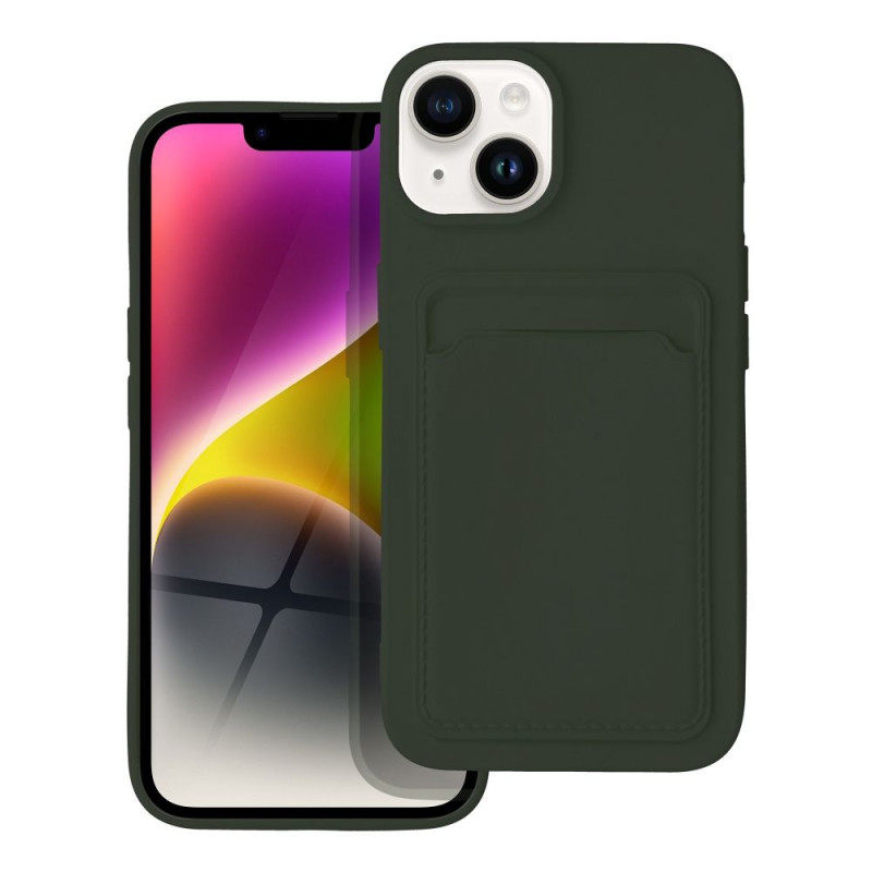 Apple iPhone 14 Coque Card Vert