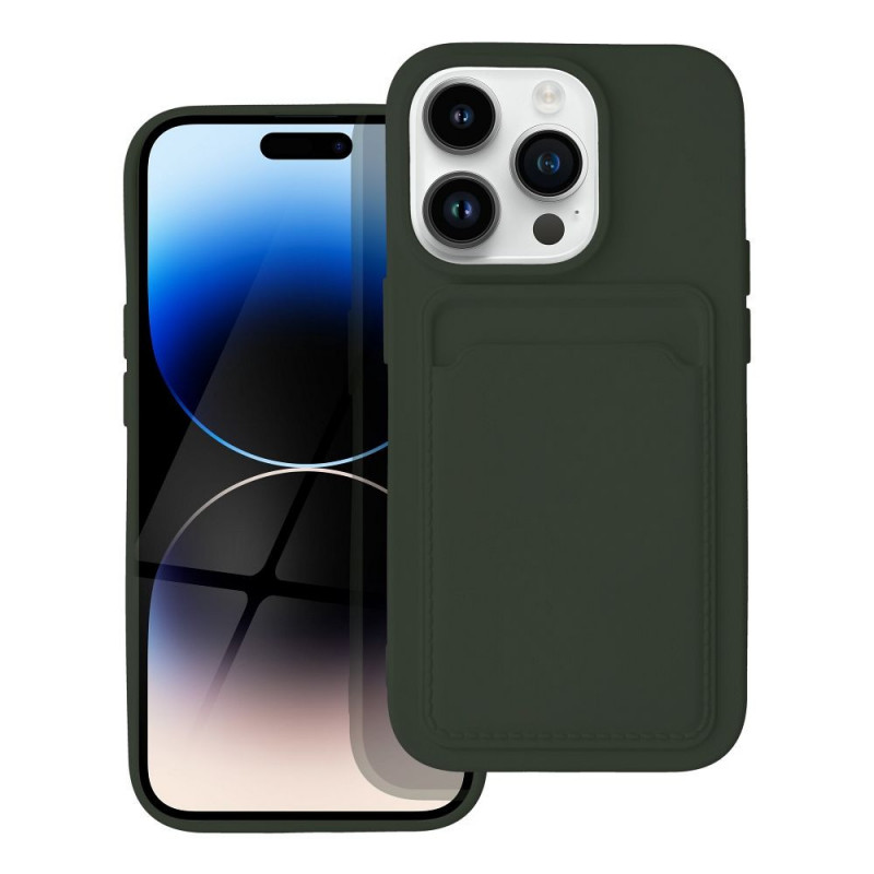 Apple iPhone 14 Pro Coque Card Vert