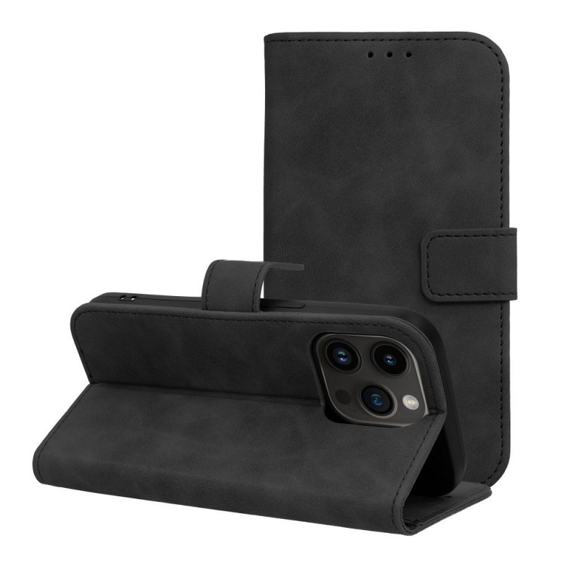 Apple iPhone 14 Pro Portefeuilles TENDER Book Noir