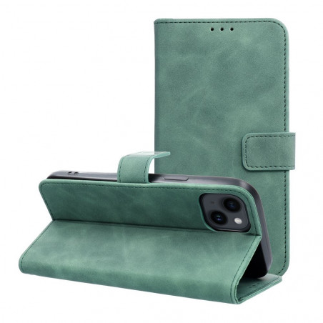 Apple iPhone 14 Plus Portefeuilles TENDER Book Vert