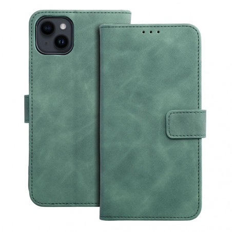 Apple iPhone 14 Plus Portefeuilles TENDER Book Vert