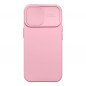 Apple iPhone 15 Coque Slide Rose clair