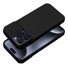 Apple iPhone 15 Pro Max Coque Slide Noir
