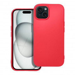 Apple iPhone 15 Coque Soft Rouge