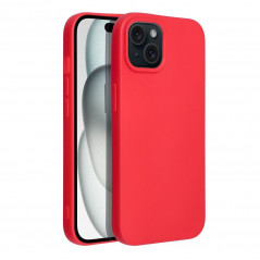 Apple iPhone 15 Coque Soft Rouge