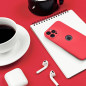 Apple iPhone 15 Coque Soft Rouge