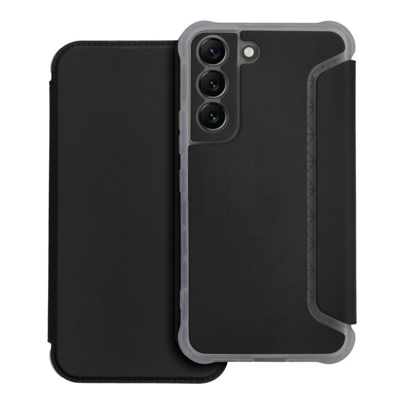 Samsung Galaxy S22 Portefeuilles Piano Book Noir