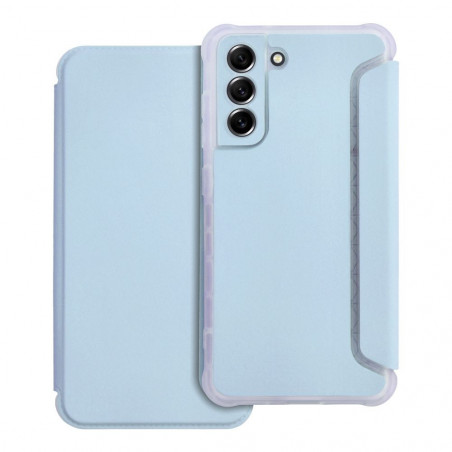Samsung Galaxy S21 FE 5G Portefeuilles Piano Book Bleu clair