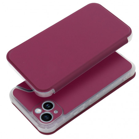 Apple iPhone 14 Plus Portefeuilles Piano Book Magenta