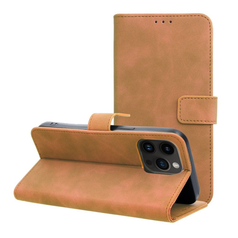 Apple iPhone 14 Pro Max Portefeuilles TENDER Book Brun