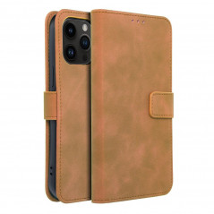 Apple iPhone 14 Pro Max Portefeuilles TENDER Book Brun