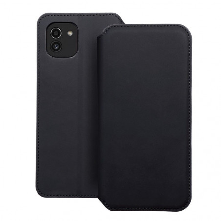 Samsung Galaxy A03 Portefeuilles Dual Pocket book Noir 