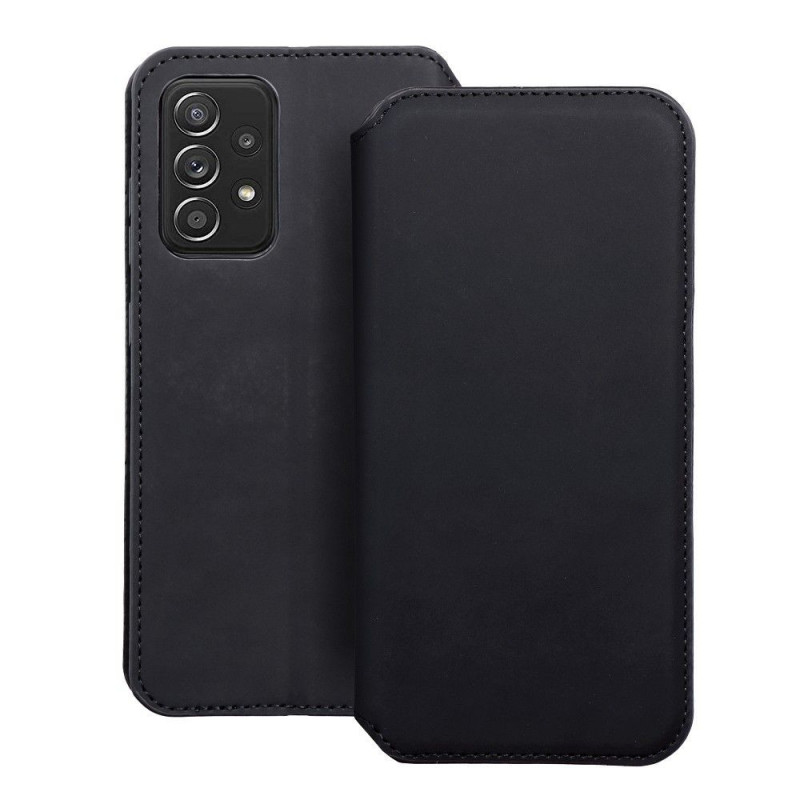 Samsung Galaxy A52 LTE Portefeuilles Dual Pocket book Noir 