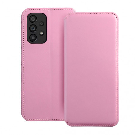 Samsung Galaxy A53 5G Portefeuilles Dual Pocket book Rose clair 