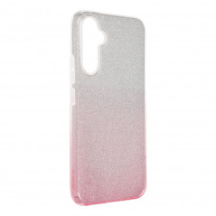 Samsung Galaxy A34 Coque Shining Transparent et rose